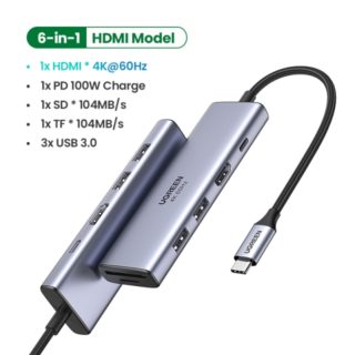 UGREEN USB HUB Type-C to HDMI 2.0 4K 60Hz