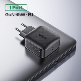 UGREEN 65W GaN Charger Quick Charge 4.0 3.0 Type C