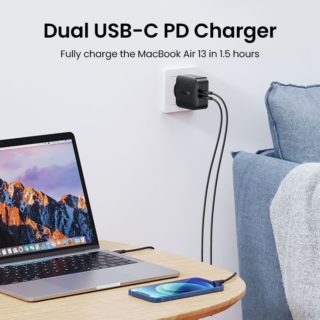UGREEN 65W PD Charger Quick Charge 4.0 3.0 Type C